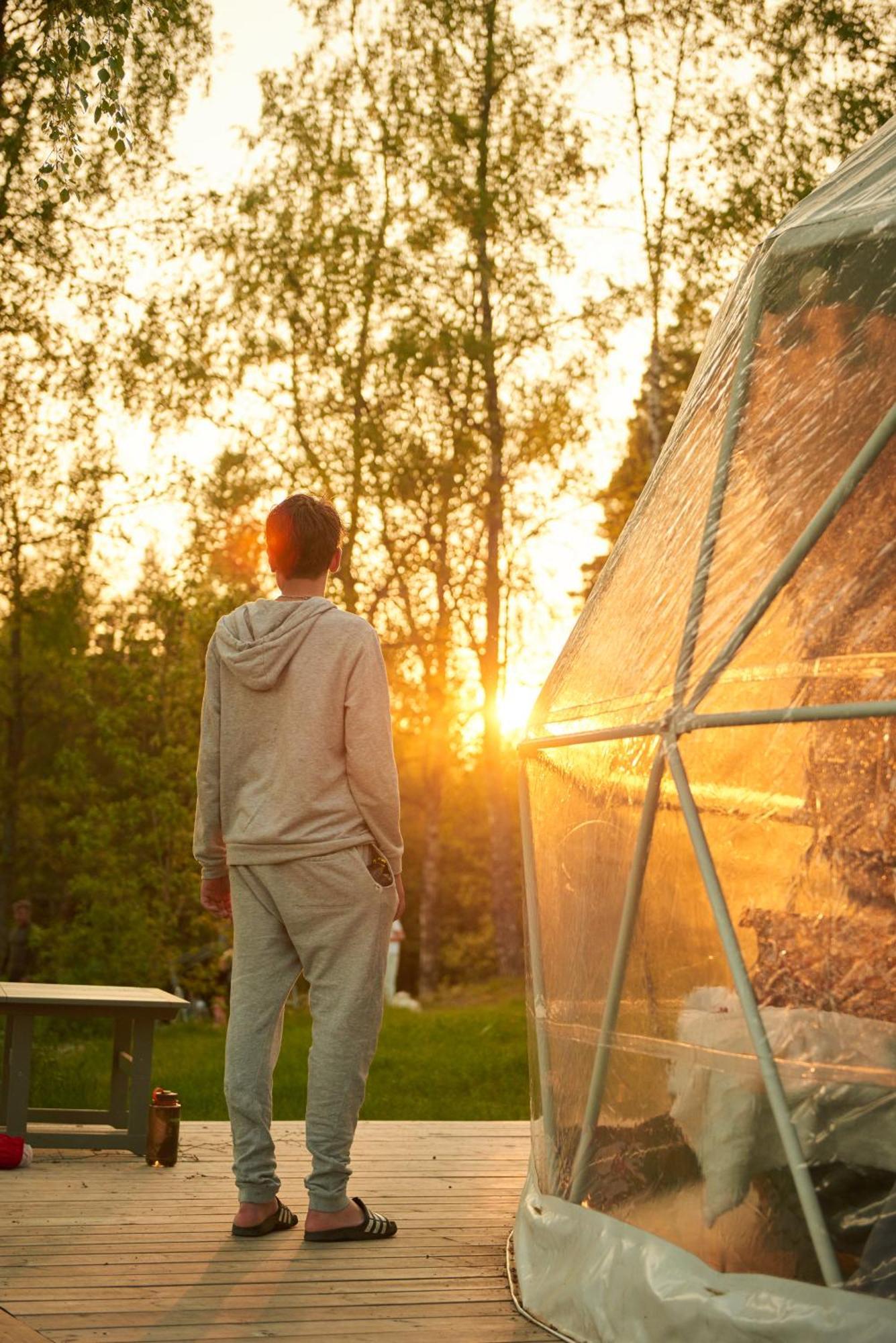 Hotel Glamping Julared Mullsjö Exteriér fotografie